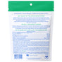 Back of the Native Pet Allergy Chews Supplement for Dogs package displaying product information, active ingredients, directions, and warnings in blue and green text on a white background with a green header. The formula is specially crafted to support the immune system and help dogs experiencing itchy skin or seasonal allergies.