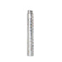 The New Wave Enviro Alkaline Water Wand is a cylindrical, silver filter stick with colorful dots and holes, designed to alkalize water and raise pH—shown upright on a white background.