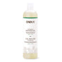 A white bottle of Oneka Shower Gel - Cedar & Sage features a minimalist label with green plant illustrations and bilingual text. This organic gel offers pH-balancing care in every nourishing wash.