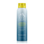 A blue and yellow spray can of Oars + Alps Aloe Cooling Spray with Aloe Vera, Kukui Oil, and Niacinamide. The label highlights its ultra-soothing, non-greasy formula thats paraben-, phthalate-, and sulfate-free.