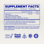The supplement facts label for Ora Organic’s Magnificient: 4-in-1 Magnesium Powder shows 500 mg magnesium per serving (119% DV). Supports muscle recovery & sleep. Vegan, kosher, gluten-free, and non-GMO certifications appear at the bottom.