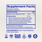 The Supplement Facts label for Ora Organic You're a Knockout Natural Sleep Support Capsules lists a serving size of 2 capsules, 30 servings per container, and ingredients like magnesium, organic tart cherry, and an OraSnooze Blend—melatonin-free.
