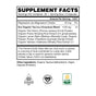 Supplement Facts label for Ora Organic You're a Knockout Sleep & Stress Support Capsules shows 2-capsule serving, vegan, kosher, and organic certifications. Key ingredients: magnesium sleep aid plus an organic herbal blend for natural sleep support.
