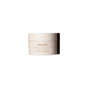 A beige jar of PAUME Mini Overnight Hand and Foot Hydration Mask sits centered on a white background, featuring text that highlights its shea butter formula for hydrating dry, cracked skin.