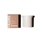 A brown box labeled PAUME Overnight Hand and Foot Hydration Mask Refill stands beside a plain white container with a lid—both designed for dry, cracked skin—set against a white background.