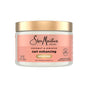 A 12 oz jar of SheaMoisture Styling Aid Smoothie Curl Enhancing, featuring a gold lid and pink label. This curl enhancing smoothie is formulated to fight frizz while moisturizing and defining curls with nourishing silk protein and neem oil.