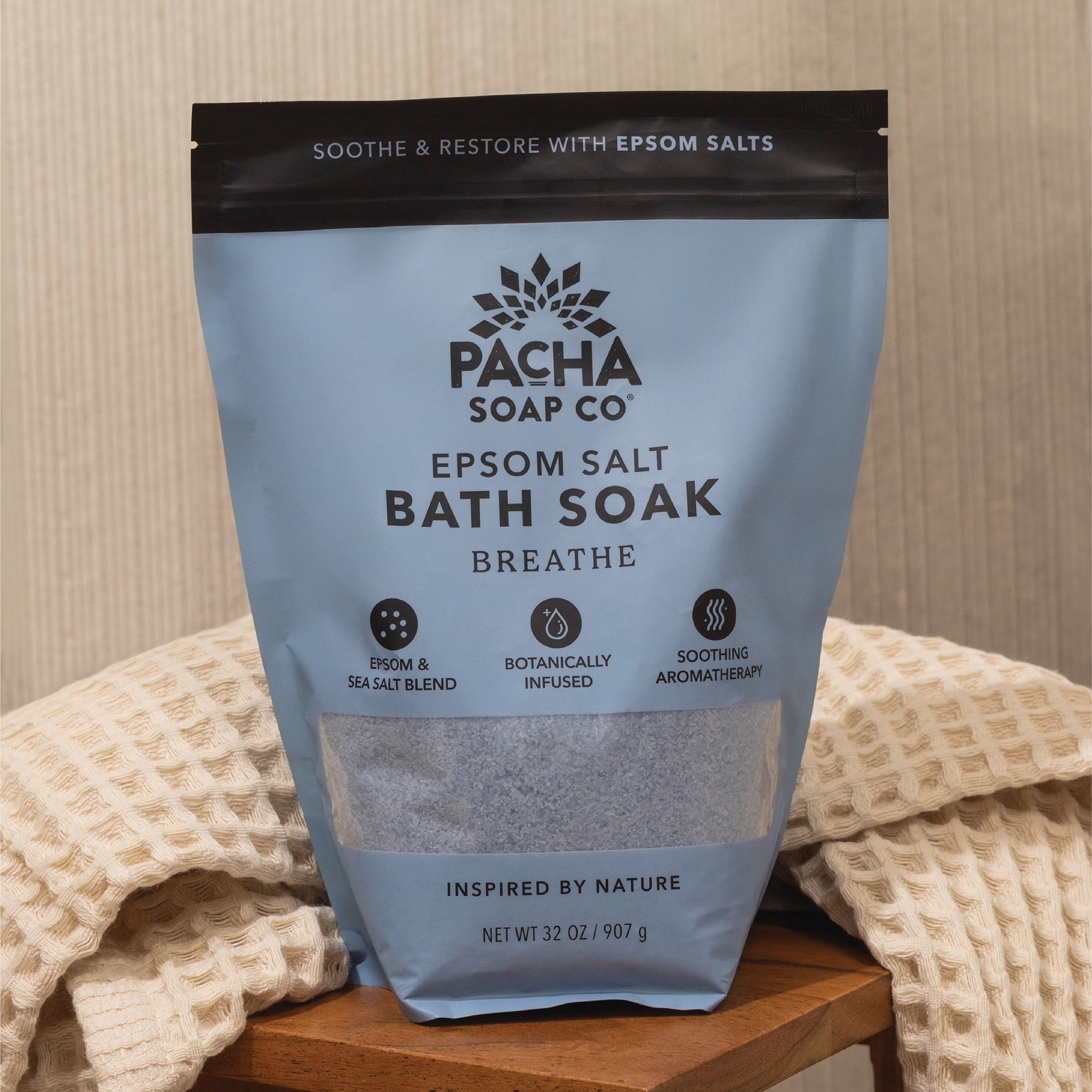 Pacha Soap Co. Breathe Epsom Salt Soak