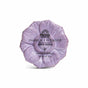 A lavender-hued, flower-shaped Pacha Soap Co. French Lavender Froth Bomb (5 oz / 142 g) features skin-nourishing lavender essential oil and sits on a white background.