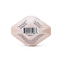 The Pacha Soap Co. Sleep Epsom Salt Bath Bomb is a pink, hexagonal bath bomb with product info and barcode on the bottom, photographed on a white background—ideal for calming aromatherapy and soothing lavender-scented baths.