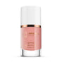 Mineral Fusion Nail Polish in light pink features a white cap with rose gold accent. The cruelty-free bottle displays the brand and product info, shown against a white background.