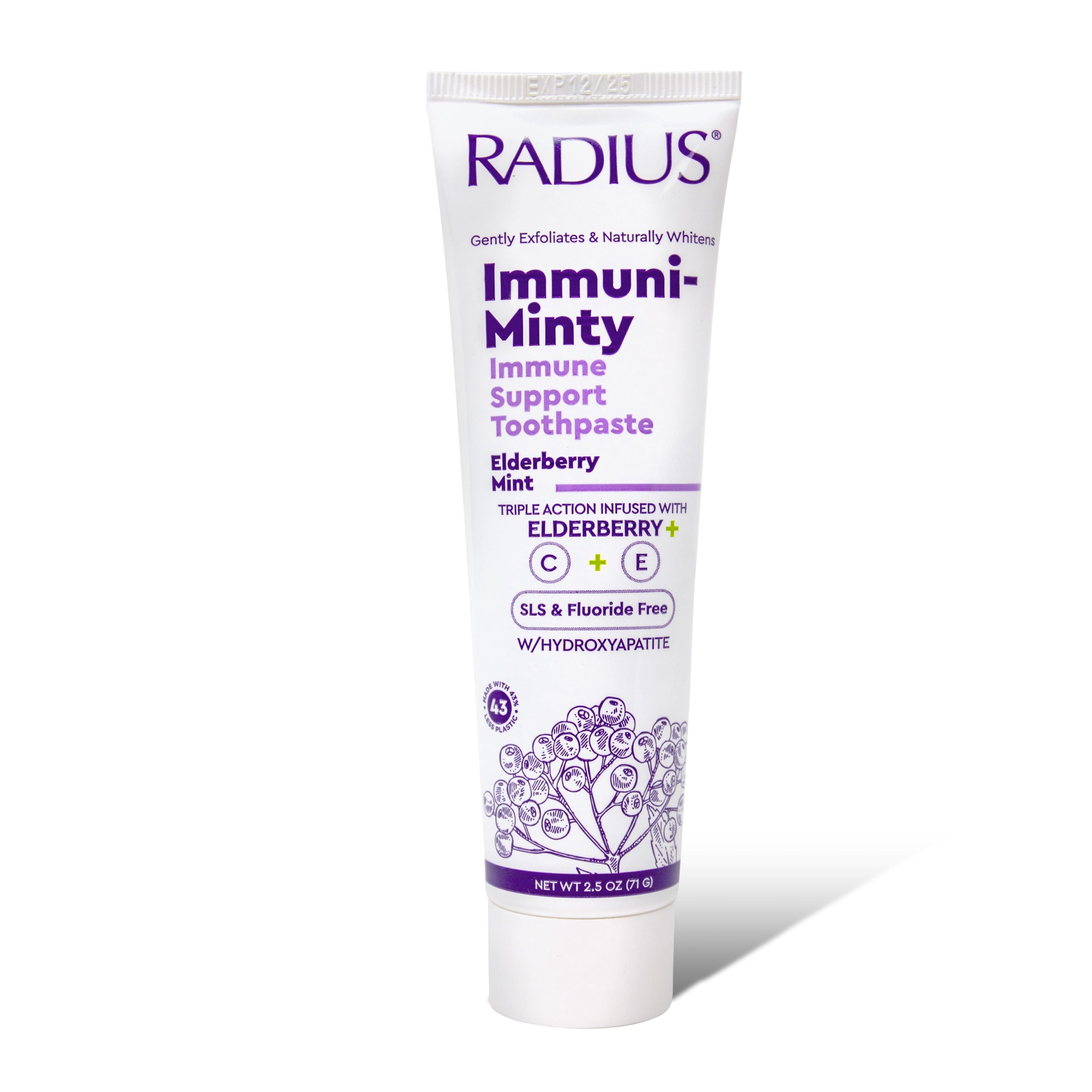 Radius Immuni-Minty Adult Toothpaste | Grove Collaborative