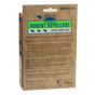 A cardboard box labeled Fresh Cab® Botanical Rodent Repellent by Earthkind features black and green text highlighting this no-kill rodent protection option, with clear directions and storage instructions on the packaging.