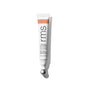 A white tube of RMS Beauty ReFresh Eye Brightener Broad Spectrum SPF 30 with a silver applicator tip and an orange band near the cap stands upright against a white background.