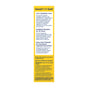 A yellow and white label for Renew Life Extra Care Go Pack 30 Billion 12 Strains Delayed Release highlights 3-in-1 synbiotic care, 30 years of expertise, digestive and immune health support, plus quality and safety details at the bottom.