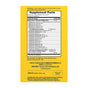 Yellow label on Renew Life Extra Care Go Pack 30 Billion 12 Strains Delayed Release shows directions, supplement facts for vegan probiotics, ingredient list, manufacturer info, allergen note, and storage instructions for digestive and immune health.
