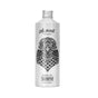 Alpine Provisions Shampoo comes in a silver bottle adorned with a detailed black and white bird illustration, with the product name printed below. Enjoy natural hair care and essential oil aromatherapy with every wash.