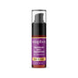Soapbox Refresh Dry Shampoo, enriched with rice protein for fuller hair and oil absorption, comes in a black bottle with a purple label and clear cap. Easy to Blend and Net Wt. 1.25oz (35g) appear at the bottom.