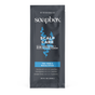 The Soapbox Scalp Care 2-in-1 - Sample delivers a nourishing cleanse with an invigorating scent, featuring tea tree and eucalyptus. The dark sachet, accented by white and light blue text, contains 0.33 fl oz (10 mL).
