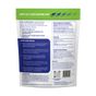 Back of a product package for Evolve™ Rat Birth Control Soft Bait Sausages, featuring instructions, precautionary statements, first aid guidance, storage and disposal information, plus company contact details. The green header reads DONT LET 2 RATS BECOME 200! This contraceptive soft bait is formulated to provide effective and responsible rat population control.