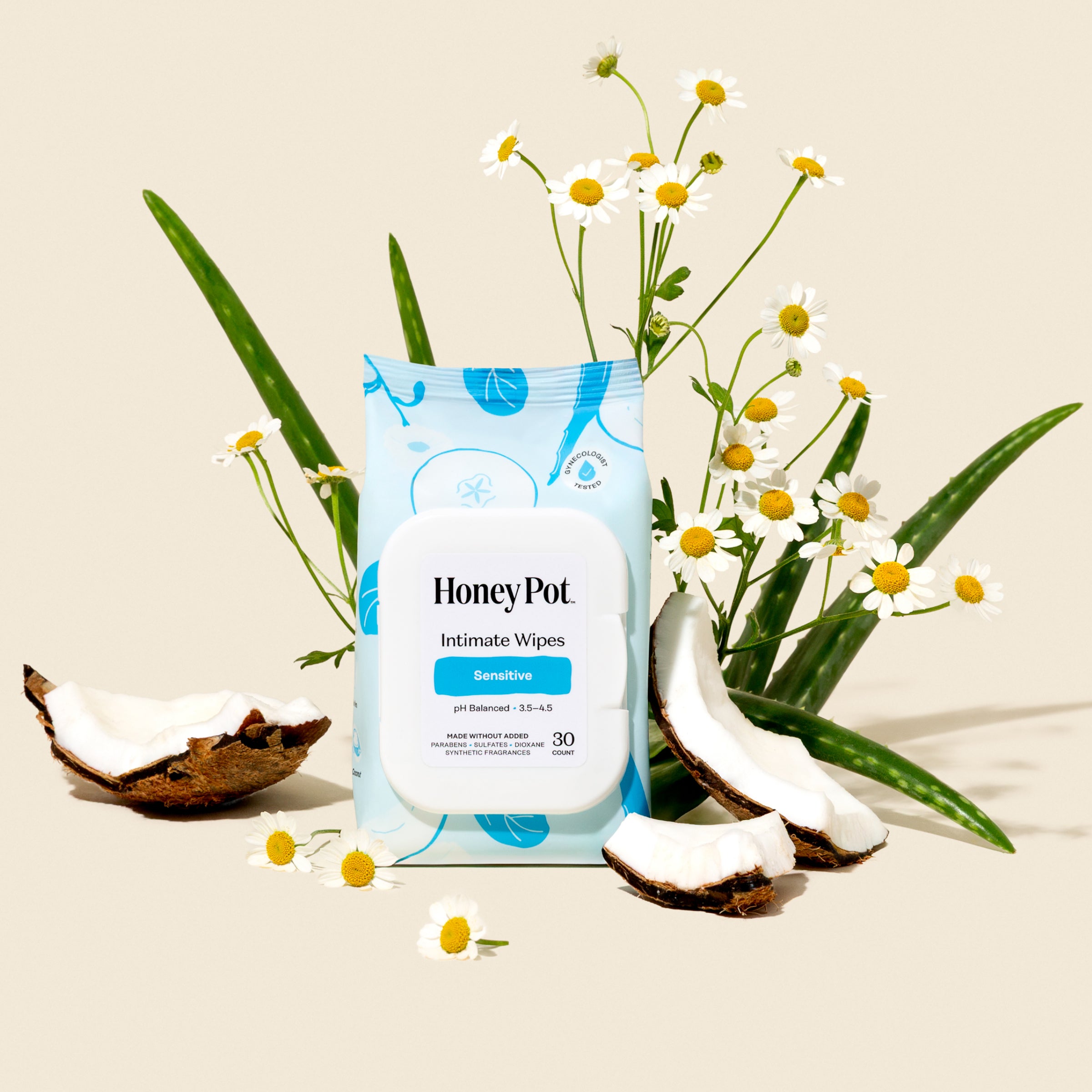 The Honeypot Company Intimate Wipes - Thumbnail 2