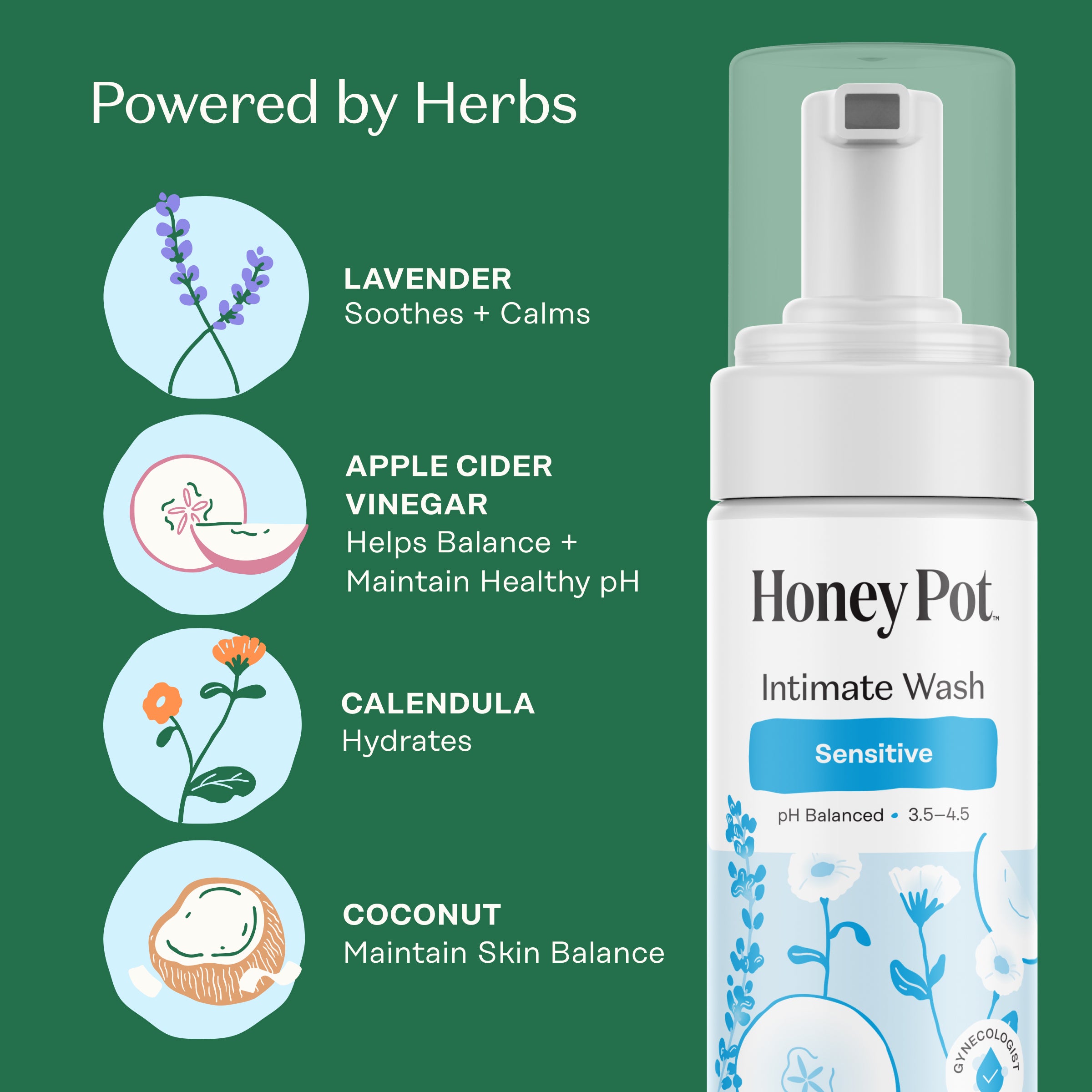 The Honeypot Company Foaming Wash - Thumbnail 2