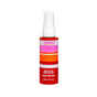 A red, orange, and pink striped spray bottle of Shielded Beauty Face the Day Purifying Mist (60 mL/2 fl oz) is shown on a white background. This facial spray delivers antioxidant protection for healthier skin.