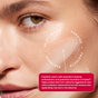 A close-up shows a woman with Self Defense Super-Charged Moisturizer by Shielded Beauty on her cheek. Text highlights its Guardian Complex: rejuvenates, purifies, protects, restores, and supports the skin microbiome with nutrient-rich care.