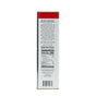 A rectangular metal container of Kosterina Spicy Red Pepper Olive Oil features a white and red design with a nutrition facts label listing calories, fat, and ingredients, plus a product description on the side.
