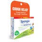 Boiron Spongia Tosta 6C Bonus Pack offers homeopathic meltaway pellets for relief of croupy, barking, or dry cough. The box displays bold red and white text with green accents and includes a bonus pack tube inside.