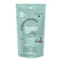 A package of grab greens Stoneworks Laundry Detergent Pods - Rain - Sample is displayed in teal, featuring eco-friendly labels and natural ingredients. EPA Safer Choice Certified, it includes 2 pods for deep cleaning and odor elimination.