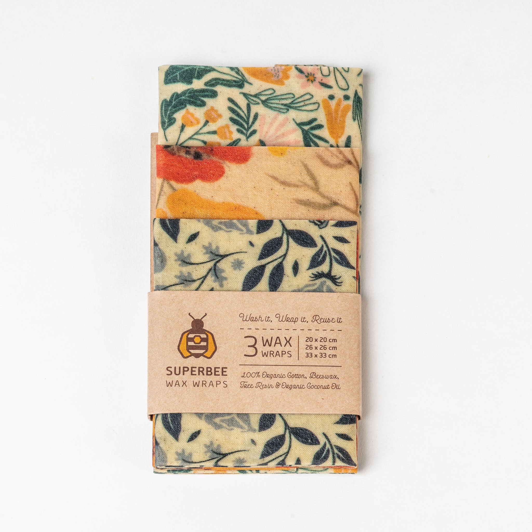 SuperBee Beeswax Wraps - Thumbnail 2