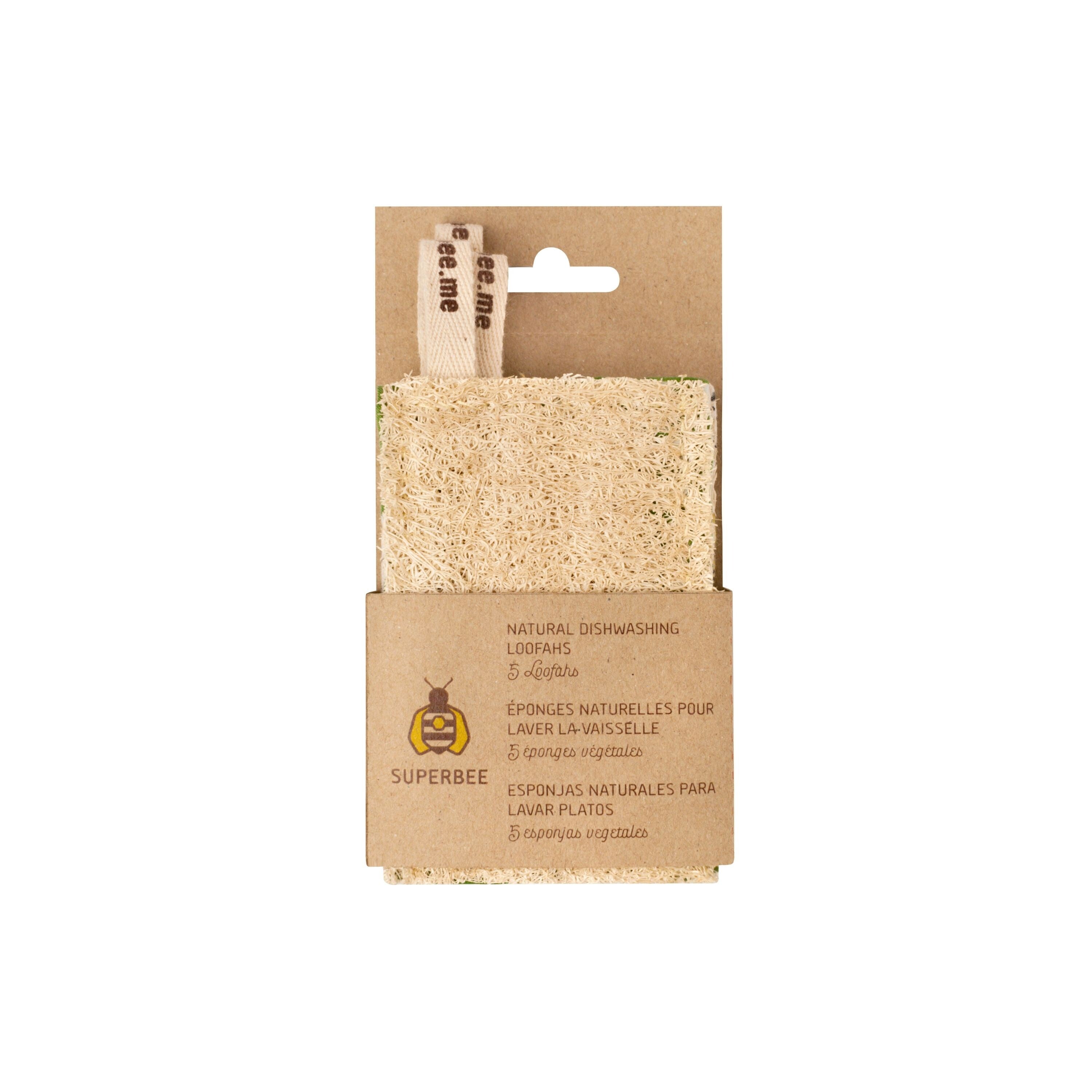 SuperBee Kitchen Loofah Dish Sponge - Thumbnail 2