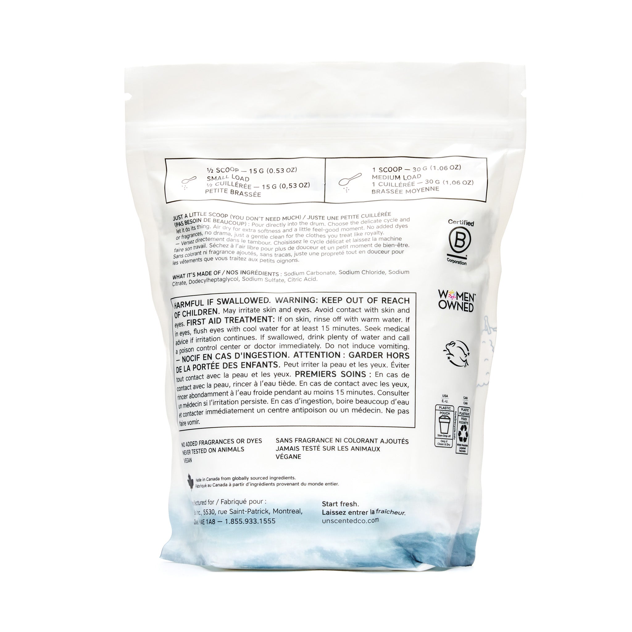 The Unscented Company Delicate Laundry Detergent Powder - Thumbnail 3