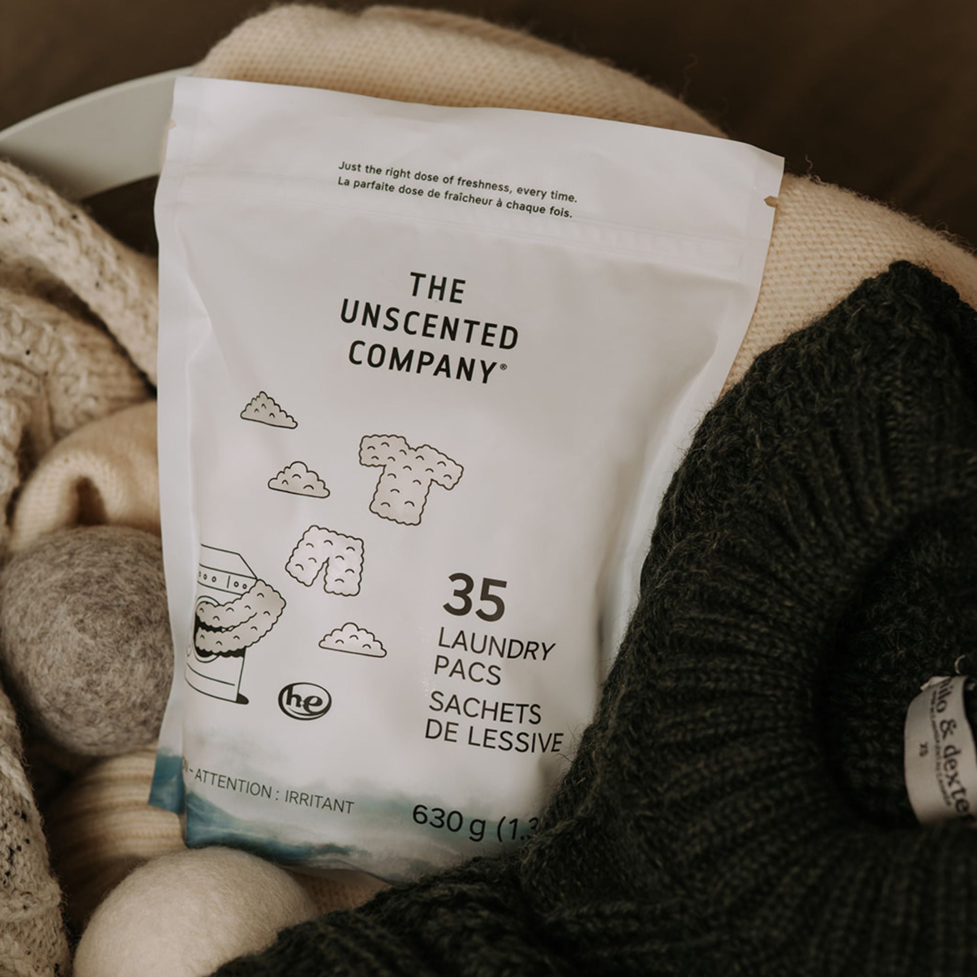 The Unscented Company Laundry Detergent Pacs