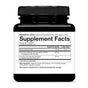 A black Youtheory NR nicotinamide riboside Capsules bottle with a white label shows Supplement Facts: Niacin, nicotinamide riboside (NAD+ booster), Quercetin, serving size info, and healthy aging use instructions.