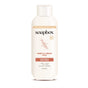 Soapbox Nourishing Body Wash, in a white bottle with floral illustrations and brown accents, features a vanilla bean, fig scent with yuzu lemon hints. The label emphasizes its natural vegan ingredients that restore and moisturize the skin.