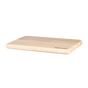 The WoodForChef Mizu Minimalist Chopping Board, crafted from 100% FSC-certified maple wood with smooth, rounded edges, is shown on a plain white background. Made in Canada.