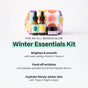 Mad Hippie’s Wintertime Essentials kit—featuring Vitamin C Serum, Corrective Peptides Serum, and Triple C Night Cream—comes in a colorful pouch and delivers glowing, hydrated, and smooth skin all winter long.