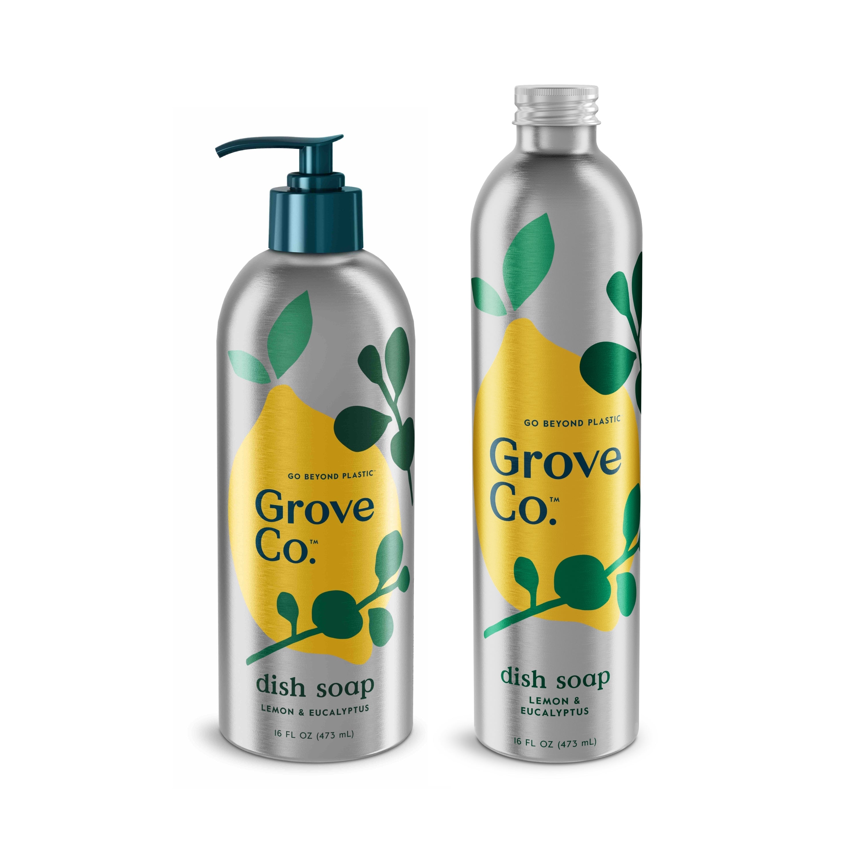 Grove Co. - Refillable Dish Soap Starter Set