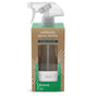 Grove Co.s Refillable Spray Bottle (VIP) showcases sustainable materials with a clear bottle and white trigger. Packaged in a MULTI labeled cardboard box, it promotes eco-friendly cleaning concentrates by emphasizing no single-use plastic.