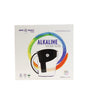 A white box shows a New Wave Enviro Alkaline Pitcher Water Filter with a black handle and lid, set in a colorful circular design. Packaging highlights its 3.5-liter capacity and promotes fresh, alkalized water.