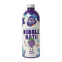 A purple and white bottle of Pacha Soap Co. Kids Ultra Concentrated Berry Grape Bubble Bath, featuring playful text and a cartoon grape character, contains 16 oz (475 ml).