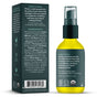 A bottle of Badger Balm’s Organic Beard Oil – Soften & Nourish and its box. The packaging features a list of ingredients alongside vegan, organic, and cruelty-free icons, while the bottle displays usage directions plus the USDA Organic and Cruelty-Free logos—showcasing this premium beard oil’s dedication to quality grooming with certified organic care.