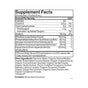 Supplement Facts for Cymbiotika Liposomal Brain Complex Packets—Mental Clarity + Focus Support: per 5mL—20 calories, 0.5g fat, 3g carbs (1g sugars). Contains Zembrin and cognitive extracts; includes almond and coconut.