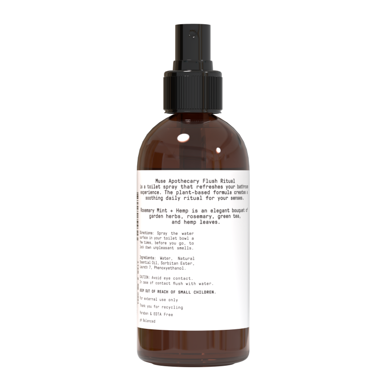 化粧水・ローション・トナー CHRISTINI MUSE 4 ROSE EXTRACT SPRAY Muse Apothecary Toilet Spray - Rosemary Mint + Hemp | Grove