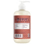 Mrs. Meyer's Hand Soap comes in a pump bottle with a garden-inspired label and essential oils, and is free from parabens, phthalates, and artificial colors.