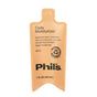 Phils 1 fl oz beige pouch contains a vegan, cruelty-free Daily Moisturizer - Sample enriched with hyaluronic acid and prebiotics, ideal for day and night use. A recycle symbol is on the packaging.