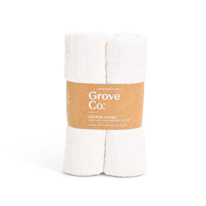 Organic Cotton Textured Kitchen Towels