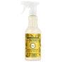 A 16 fl oz bottle of Mrs. Meyer's Multi-Surface Cleaner in limited-edition dandelion scent, with a yellow floral label and white spray nozzle, made with essential oils.