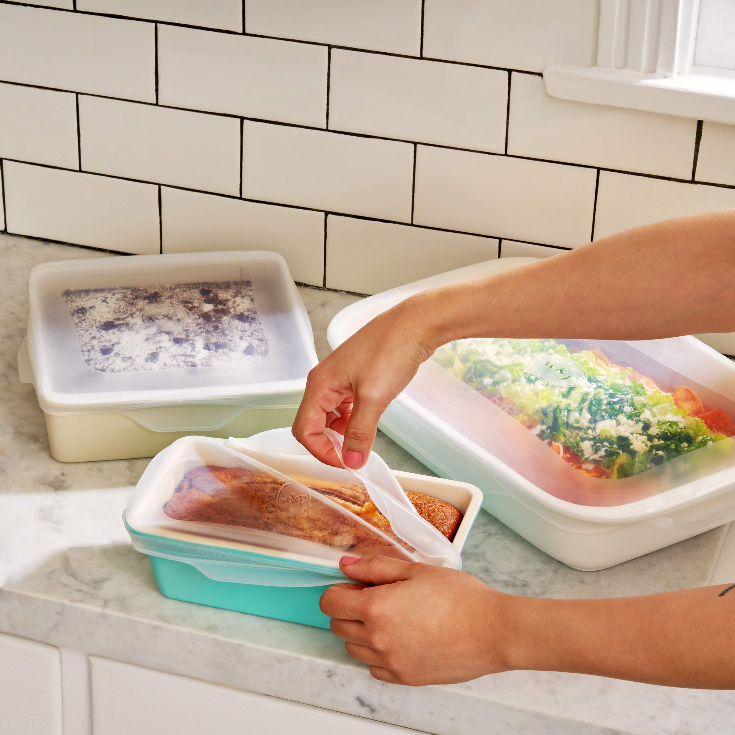 Reusable Stretch Lids - Baking Set - Thumbnail 4